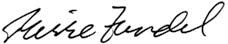 Pierre Zundel's signature