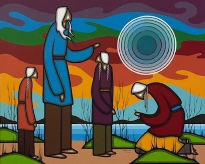 Leland Bell Woodland Artwork