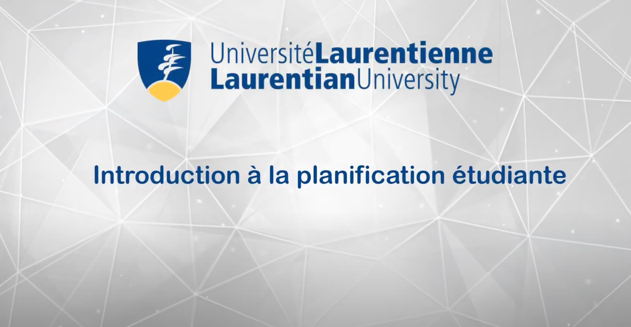 Introduction à la planification étudiante logo