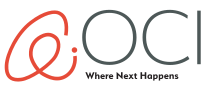 OCI logo with tagline ‘Where Next Happens’