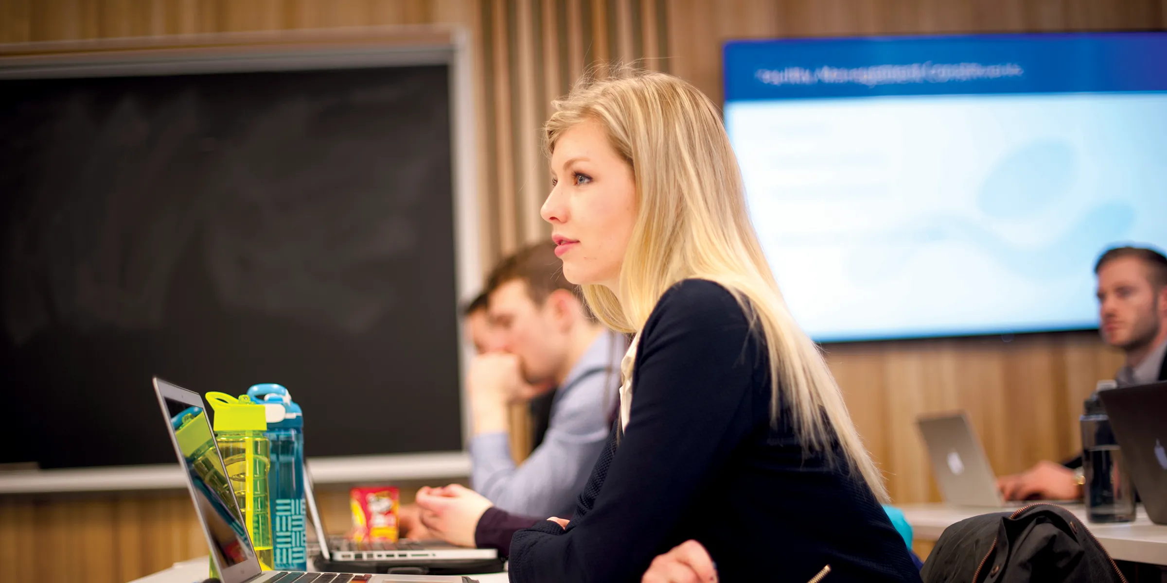 Étudiant en classe