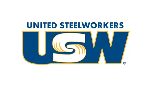 The USW (United Steelworkers) logo.
