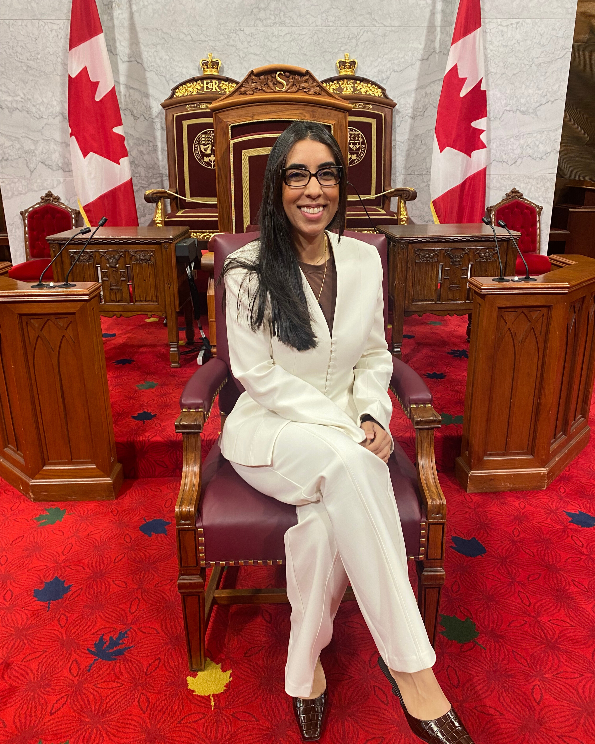 Tania Chaudhry, picture taken by Émilie Ménard a student at LU and head student ambassador on the liaison team 