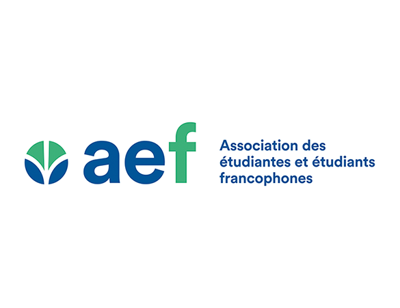 The Association des étudiantes et étudiants francophone logo.