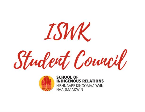 ISWK Student Council logo and School of Indigenous Relations Logo