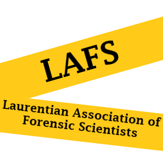 LAFS logo ( Laurentian Association of Forensic Scientists) 