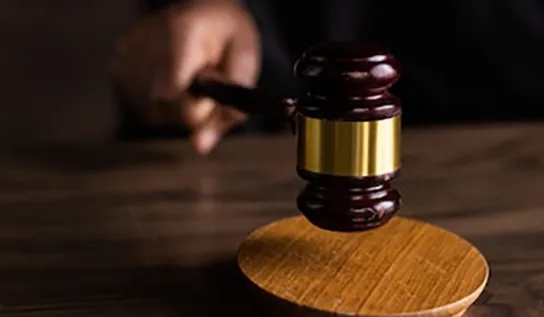 a gavel 