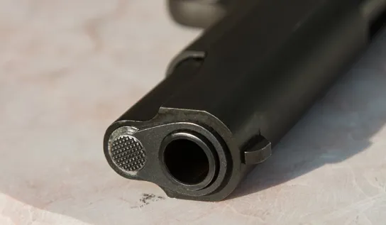 Une arme à feu