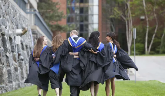 Graduates Walking