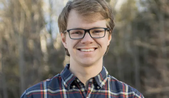 Adam Lepage smiling