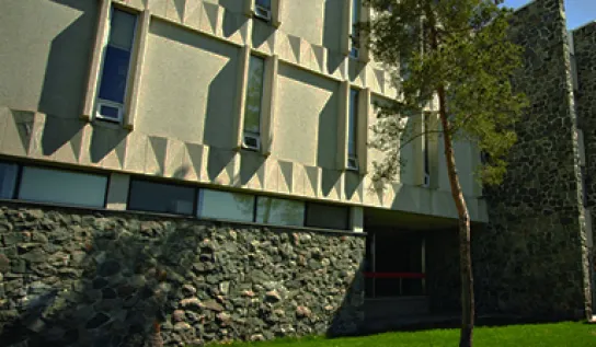 The arts building
