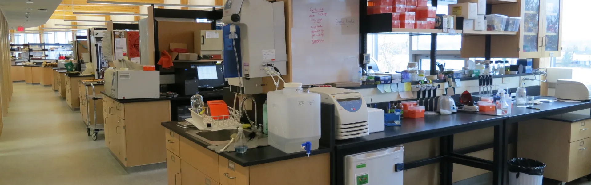 Research lab area