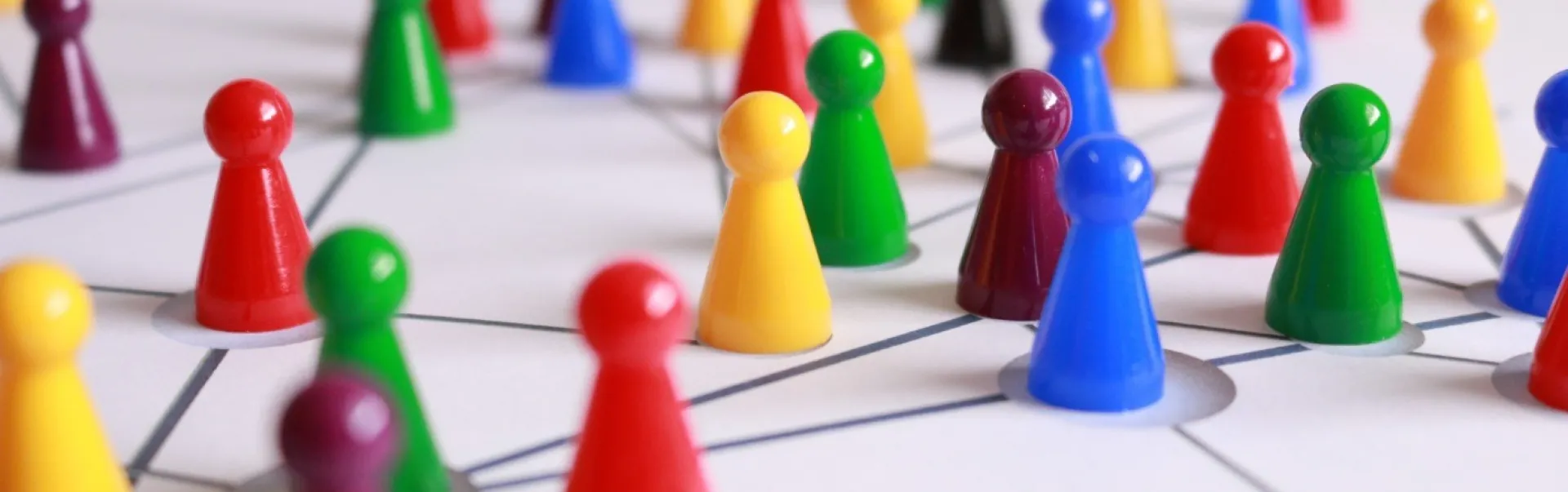 Tableau d'art avec des pièces de jeu