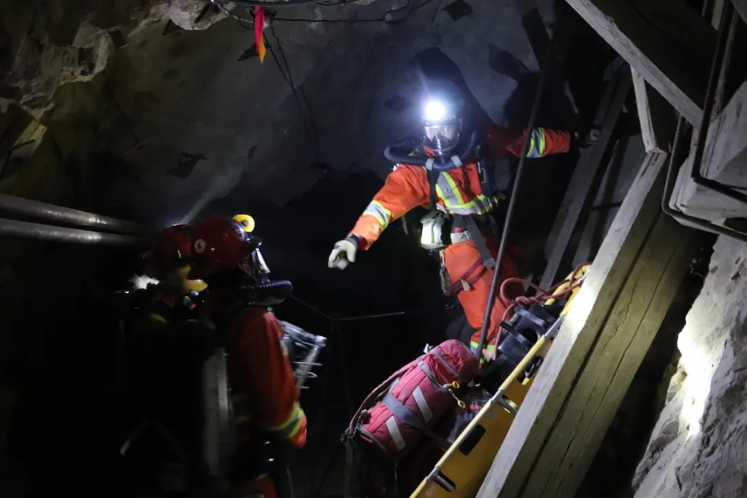 L’Équipe de sauvetage minier 